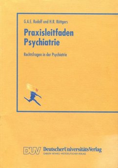 Rechtsfragen in der Psychiatrie (eBook, PDF) - Rudolf, Gerhard A. E.