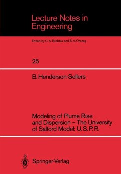 Cover Modeling of Plume Rise and Dispersion - The University of Salford Model: U.S.P.R. (eBook, PDF)