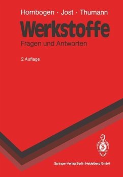 Werkstoffe (eBook, PDF) - Hornbogen, Erhard; Jost, Norbert; Thumann, Manfred