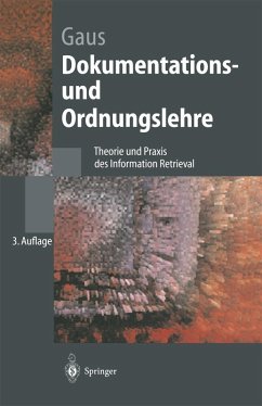 Dokumentations- und Ordnungslehre (eBook, PDF) - Gaus, Wilhelm