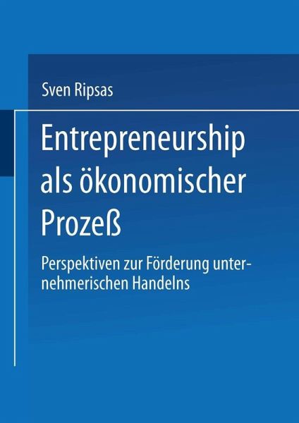Entrepreneurship als ökonomischer Prozeß (eBook, PDF)