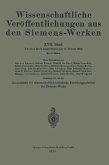 Wissenschaftliche Veröffentlichungen aus den Siemens-Werken (eBook, PDF)