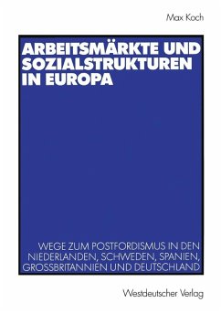 Cover Arbeitsmärkte und Sozialstrukturen in Europa (eBook, PDF)