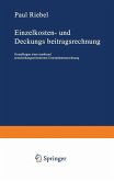 Einzelkosten- und Deckungsbeitragsrechnung (eBook, PDF)