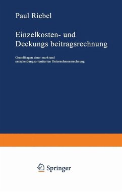 Cover Einzelkosten- und Deckungsbeitragsrechnung (eBook, PDF)