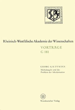 Michelangelo und das Problem der Säkularisation (eBook, PDF) - Kauffmann, Georg