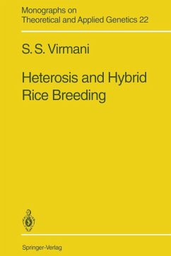 Heterosis and Hybrid Rice Breeding (eBook, PDF) - Singh Virmani, Sant