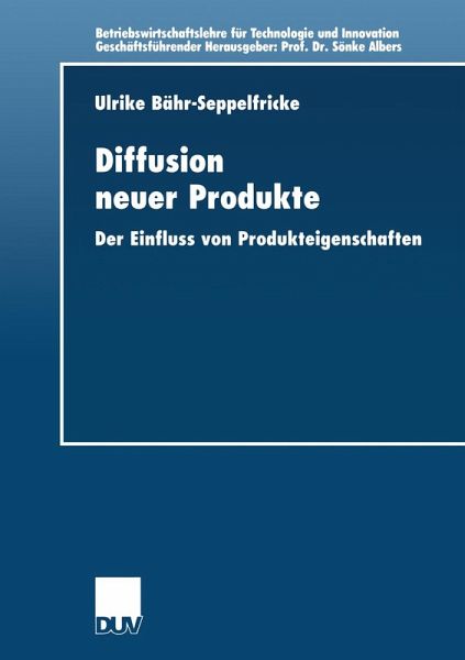 Diffusion neuer Produkte (eBook, PDF) Diffusion neuer Produkte (eBook, PDF)