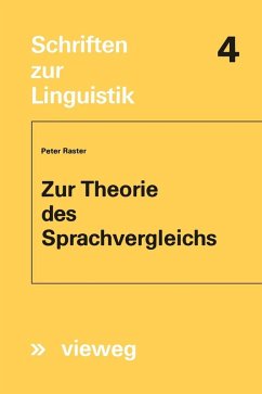 Cover Zur Theorie des Sprachvergleichs (eBook, PDF)