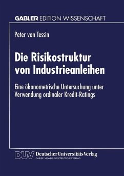 Cover Die Risikostruktur von Industrieanleihen (eBook, PDF)