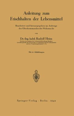 Anleitung zum Frischhalten der Lebensmittel (eBook, PDF) - Heiss, Rudolf