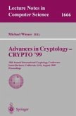 Advances in Cryptology - CRYPTO '99 (eBook, PDF)
