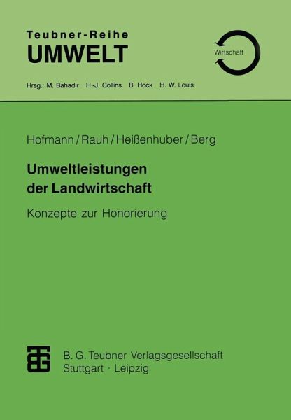 Umweltleistungen der Landwirtschaft (eBook, PDF)