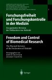 Forschungsfreiheit und Forschungskontrolle in der Medizin / Freedom and Control of Biomedical Research (eBook, PDF)