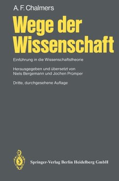 Wege der Wissenschaft (eBook, PDF) - Chalmers, A. F.