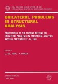 Unilateral Problems in Structural Analysis (eBook, PDF)