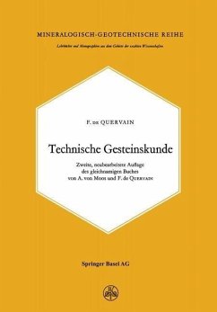 Technische Gesteinskunde (eBook, PDF) - Quervain, F. De
