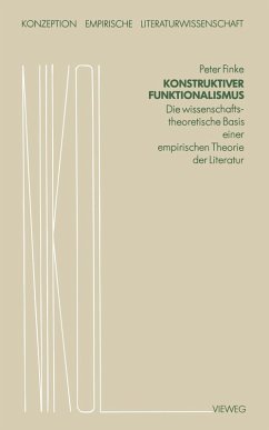 Konstruktiver Funktionalismus (eBook, PDF) - Finke, Peter