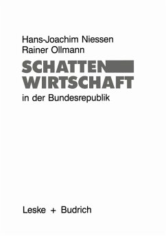 Cover Schattenwirtschaft in der Bundesrepublik (eBook, PDF)