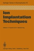 Ion Implantation Techniques (eBook, PDF)