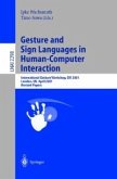 Gesture and Sign Languages in Human-Computer Interaction (eBook, PDF)