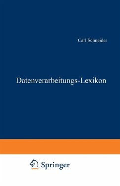 Datenverarbeitungs-Lexikon (eBook, PDF) - Carl, Schneider