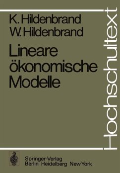 Cover Lineare ökonomische Modelle (eBook, PDF)