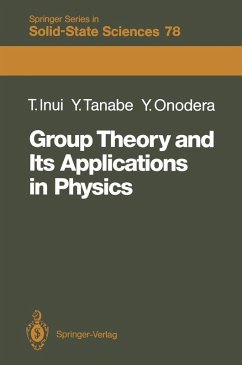 Group Theory and Its Applications in Physics (eBook, PDF) - Inui, Teturo; Tanabe, Yukito; Onodera, Yositaka