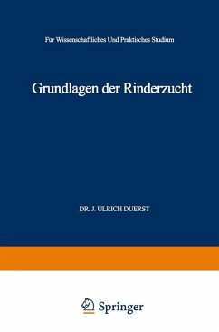 Grundlagen der Rinderzucht (eBook, PDF) - Duerst, Johann Ulrich