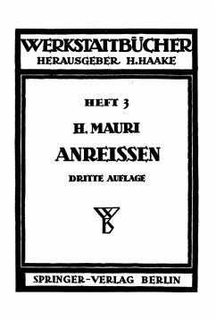 Das Anreißen in Maschinenbau-Werkstätten (eBook, PDF) - Mauri, Heinrich