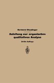Anleitung zur organischen qualitativen Analyse (eBook, PDF)