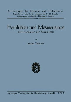 Fernfühlen und Mesmerismus (eBook, PDF) Cover Fernfühlen und Mesmerismus (eBook, PDF)