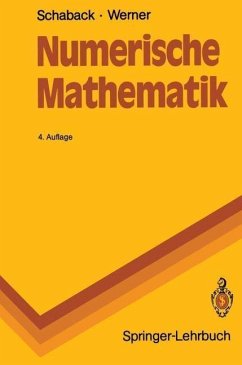 Numerische Mathematik (eBook, PDF) - Schaback, Robert; Werner, Helmut