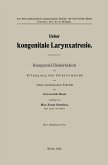 Ueber kongenitale Larynxatresie (eBook, PDF)