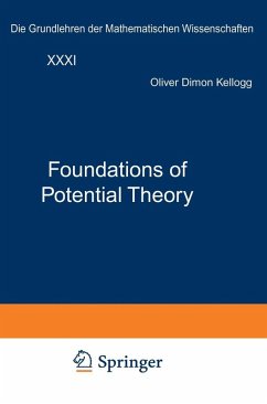 Foundations of Potential Theory (eBook, PDF) - Kellogg, Oliver Dimon