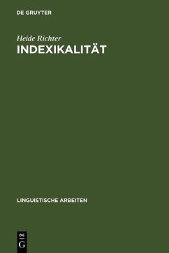 Indexikalität (eBook, PDF) - Richter, Heide