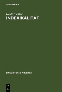 Cover Indexikalität (eBook, PDF)