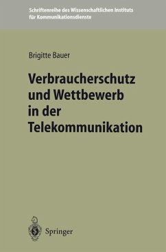 Cover Verbraucherschutz und Wettbewerb in der Telekommunikation (eBook, PDF)