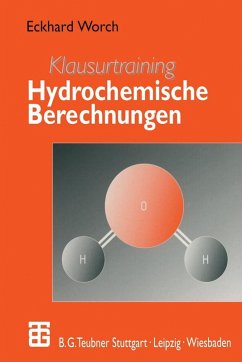 Cover Klausurtraining Hydrochemische Berechnungen (eBook, PDF)