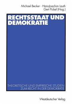 Cover Rechtsstaat und Demokratie (eBook, PDF)