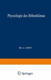 Physiologie des Höhenklimas (eBook, PDF)