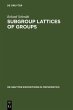 Subgroup Lattices of Groups (eBook, PDF) - Bild 1