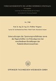 Untersuchungen der Spannungsverhältnisse sowie der Eigenschaften von Kräuselgarnen bei verschiedenen Einstellungen der Falschdrahtzwirnmaschinen (eBook, PDF)