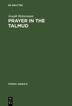 Cover Prayer in the Talmud (eBook, PDF)