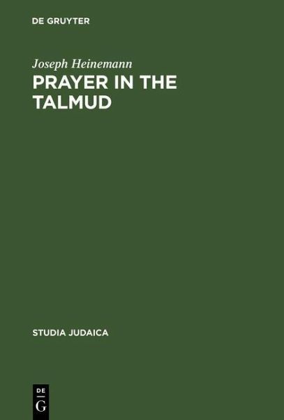 Prayer in the Talmud (eBook, PDF)