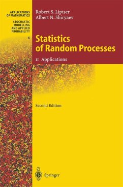 Statistics of Random Processes II (eBook, PDF) - Liptser, Robert S.; Shiryaev, Albert N.