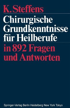 Chirurgische Grundkenntnisse für Heilberufe (eBook, PDF) - Steffens, K.