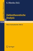 Zahlentheoretische Analysis (eBook, PDF)