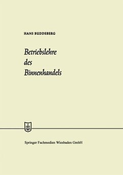Betriebslehre des Binnenhandels (eBook, PDF) - Buddeberg, Hans