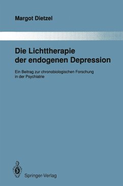 Cover Die Lichttherapie der endogenen Depression (eBook, PDF)